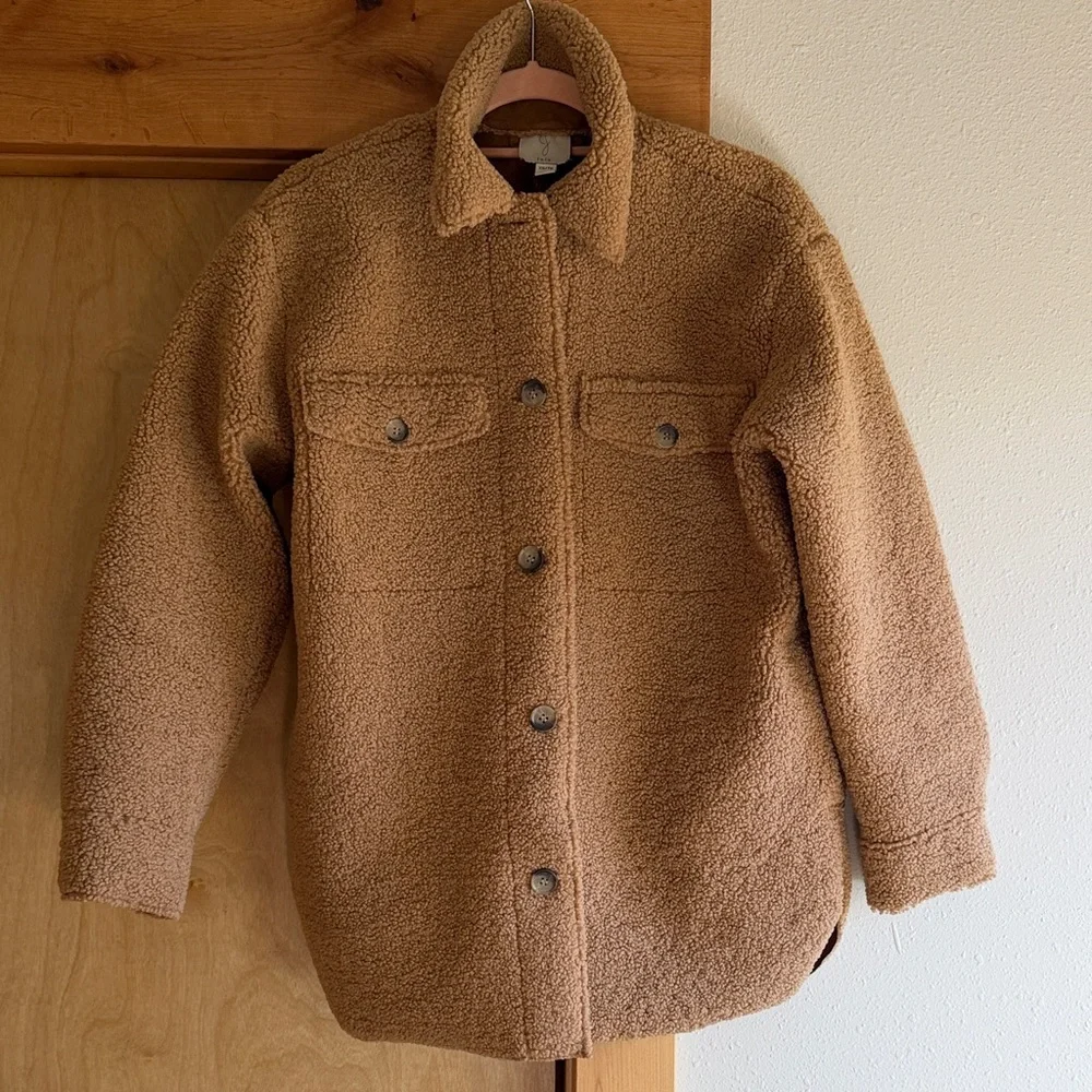 Joie Brown Teddy Jacket - Picture 2 of 5